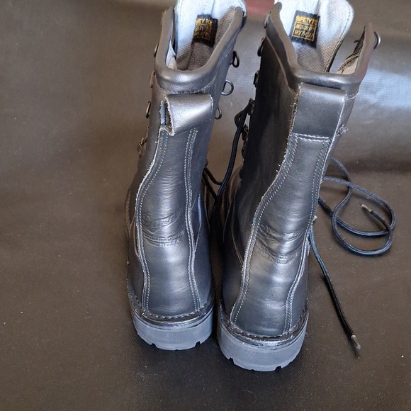 Danner Acadia Boots A Classic USA Made A Full Grain Leather Steel Toe Size 7 1/2 - Picture 4 of 11